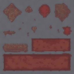 Create a tile sprite for a post-apocalyptic environment