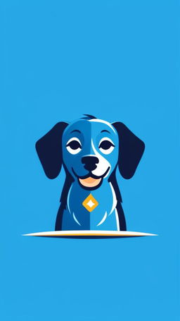 A vibrant 'Rumbux' logo in bold blue letters with a playful golden cartoon dog sitting next to it.