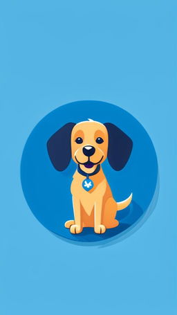 A vibrant 'Rumbux' logo in bold blue letters with a playful golden cartoon dog sitting next to it.