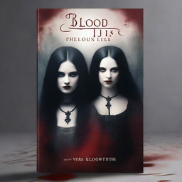 Create a book cover titled 'Blood Ties' by Vera Bloodworth