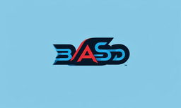 Extravagant logo with large lettering saying 'Based' in blue and red against a black background.