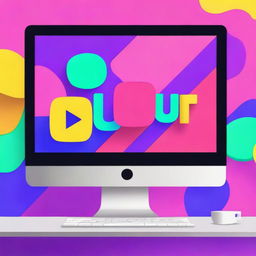 Create an exciting and vibrant intro for a YouTube channel