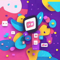 Design a creative and eye-catching thumbnail for the new intro of a YouTube channel