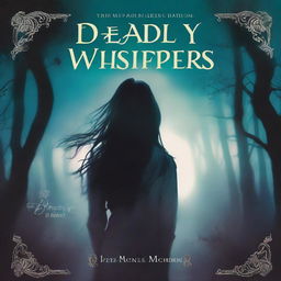 A book cover with the title 'Deadly Whispers'