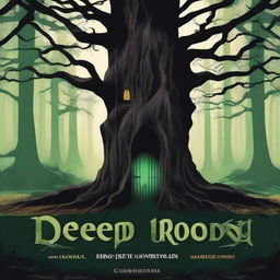 Create the cover of a book titled 'Deep Roots