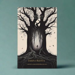 Create the cover of a book titled 'Deep Roots