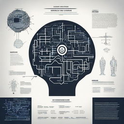 Create a visually striking poster about artificial intelligence