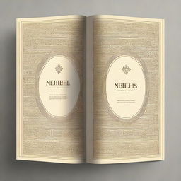 Create a book cover for the Bible book titled 'Nehemiah'