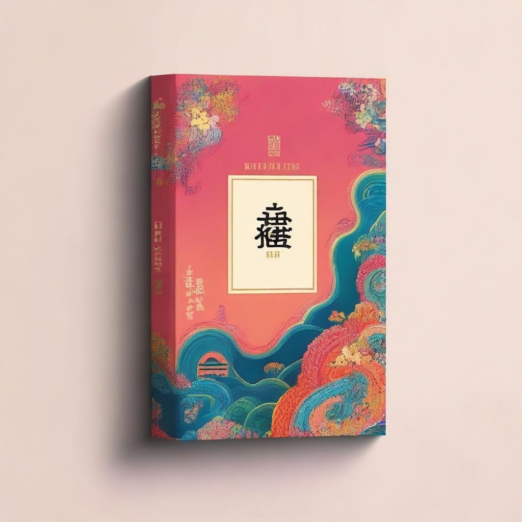 Create a colorful book cover for the Bible book titled 'Nehemiah' in Chinese, featuring some famous scriptures from the book