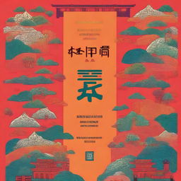 Create a colorful book cover for the Bible book titled 'Nehemiah' in Chinese, featuring some famous scriptures from the book