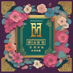 Create a colorful book cover for the Bible book titled 'Nehemiah' in Chinese, featuring some famous scriptures from the book