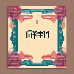 Design a cover page for the Bible book 'Nehemiah' in Chinese