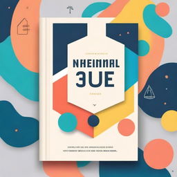 Design a modern cover page for the Bible book 'Nehemiah'