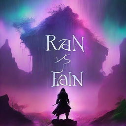 A dramatic title scene featuring the text 'Rain vs Jan'