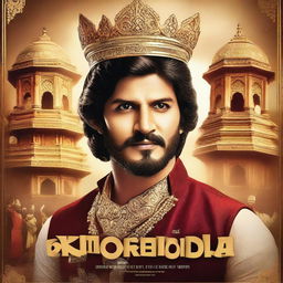 A movie poster featuring Dulquer Salmaan as the King of Khota