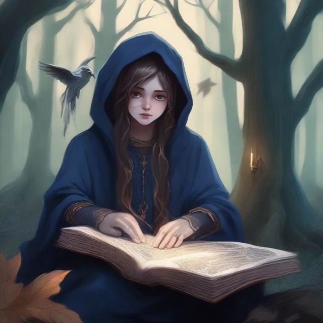 A mysterious sorcerer, intricate design, digital art, detailed illustration, dark and moody color palette, mystical atmosphere, spellcasting pose