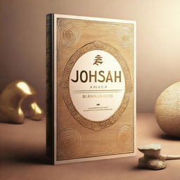 Create a book cover with the title 'Hagah', subtitle 'The Ancient Success Secret God Taught Joshua', and author 'Enoch B Mnisi'