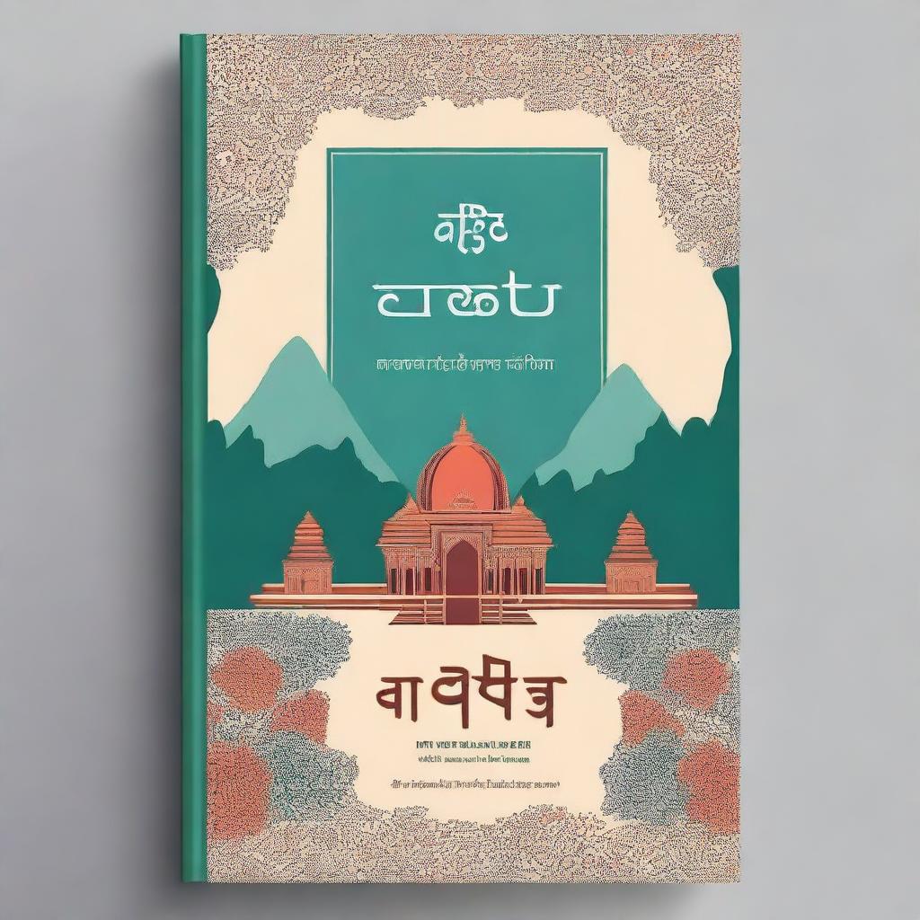 Create a book cover for the book titled जयद्रथ-वध written by मैथिलीशरण गुप्त