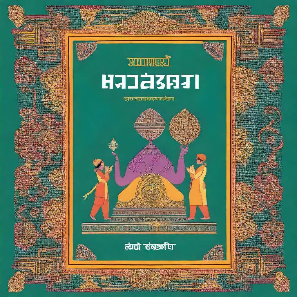 Create a book cover for the book titled 'भारत-भारतीय' written by 'मैथिलीशरण गुप्त'