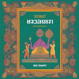 Create a book cover for the book titled 'भारत-भारतीय' written by 'मैथिलीशरण गुप्त'