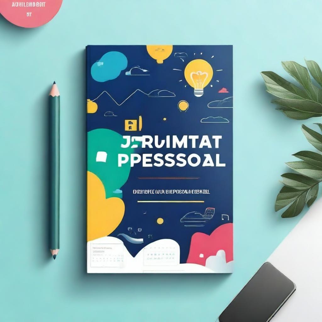 A vibrant and engaging cover for an ebook about personal planning