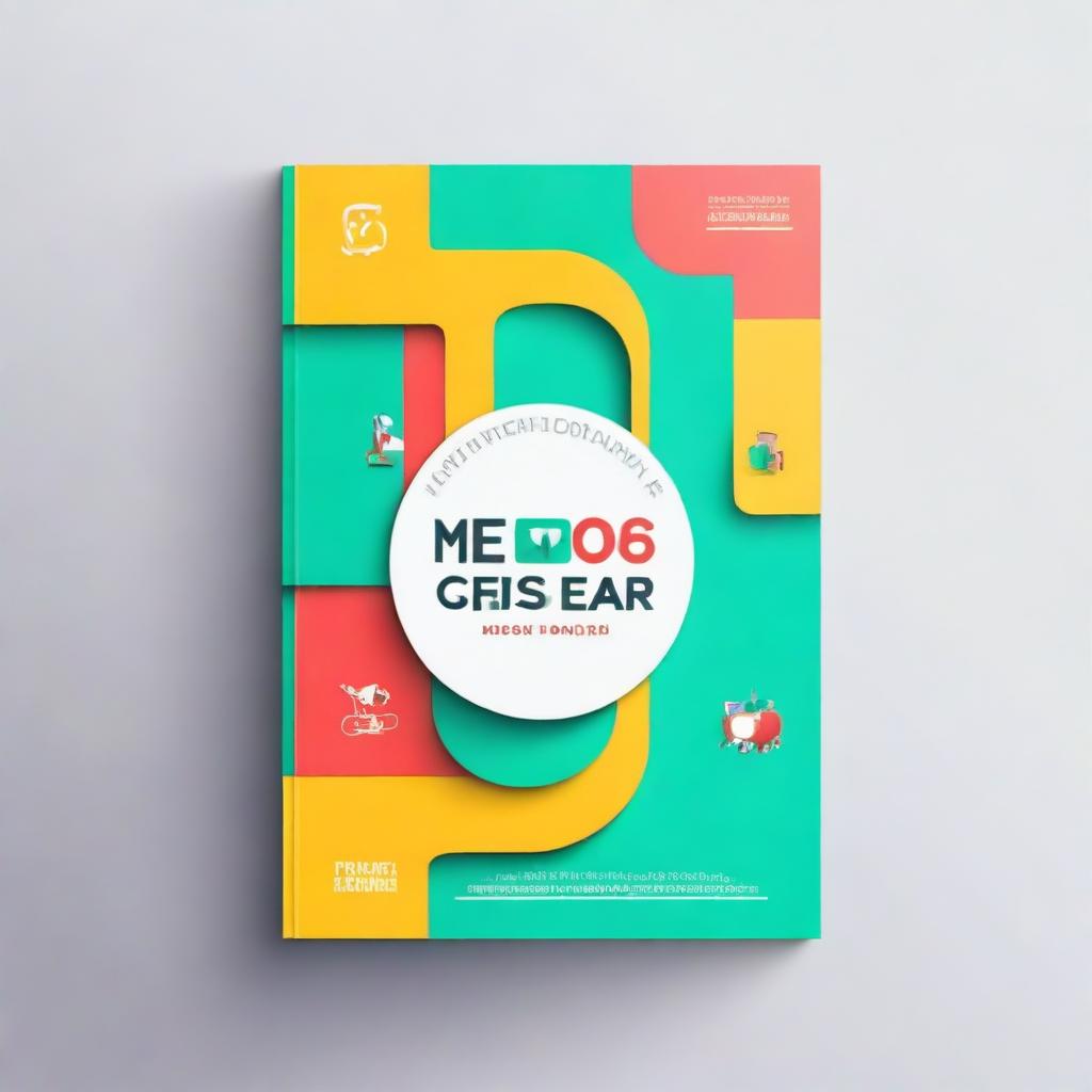 Create a cover for an ebook titled 'Método 365 em 7: aprenda planejamento de forma descomplicada