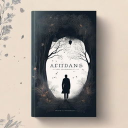 A captivating and artistic book cover for a novel