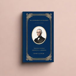 Create a navy blue book cover entitled 'Presidential Last Words'