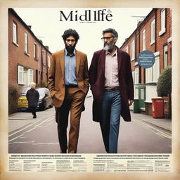 A British social realist film poster titled 'MID-LIFE'