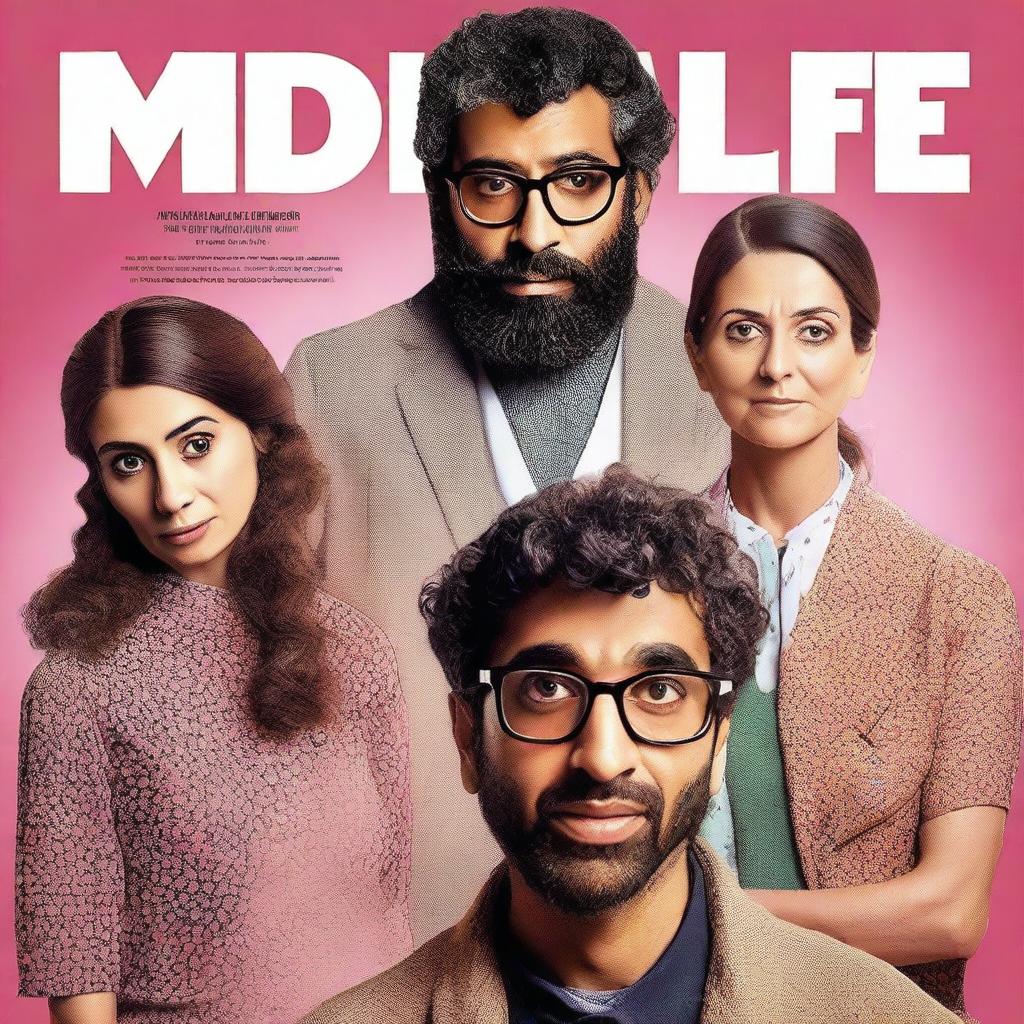 A British social realist film poster titled 'MID-LIFE'