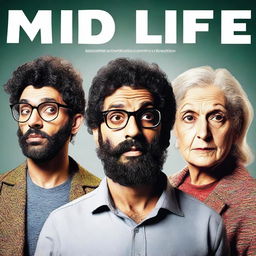 A British social realist film poster titled 'MID-LIFE'