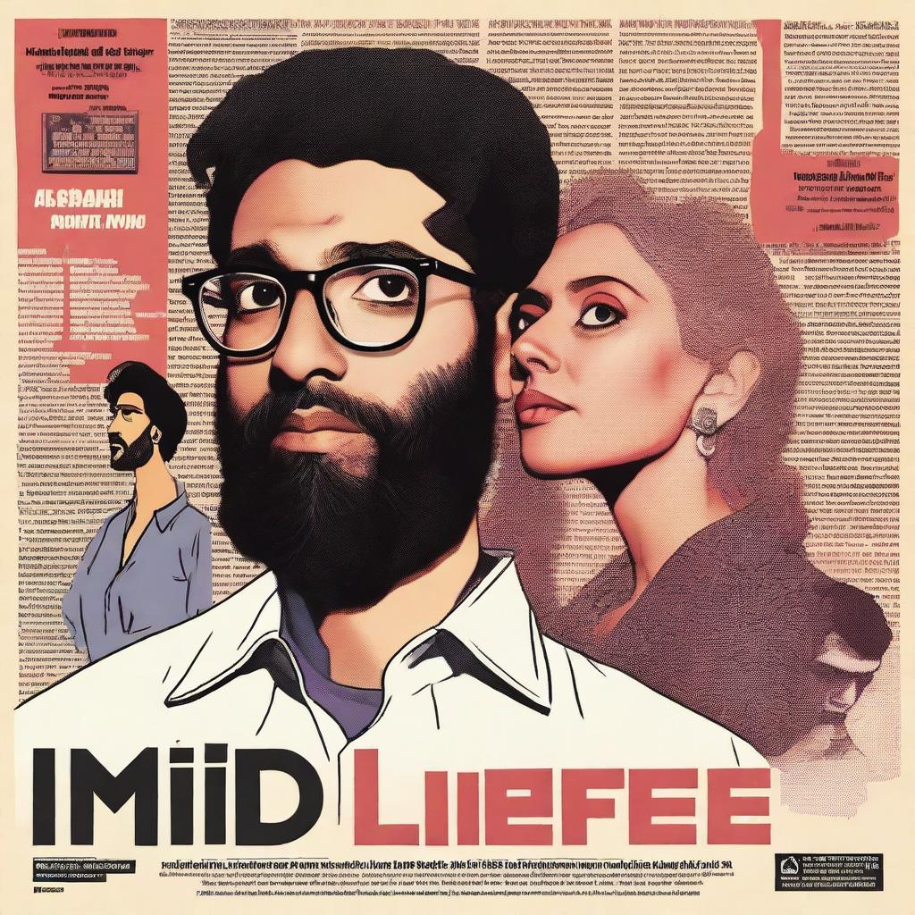 A British social realist film poster titled 'MID-LIFE'