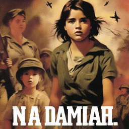 A book cover featuring a girl in the middle reading two letters, with her parents in the background engaged in a fight