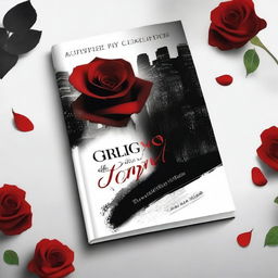 Design a book cover for a crime-related romantic novel