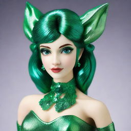 Create a realistic depiction of the fantasy goddess of luck and mischief called Lyra