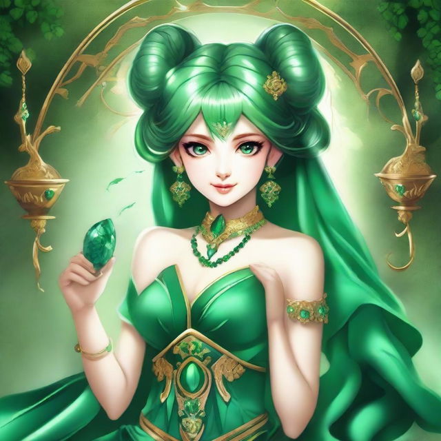 The fantasy god and goddess of luck and mischief called Lyra is a duality person of playful charm