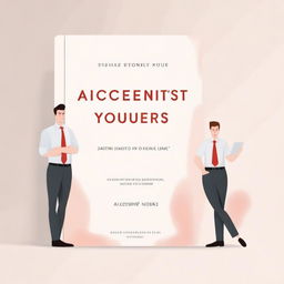 Create a book cover for a short novel titled 'Accidently Yours'