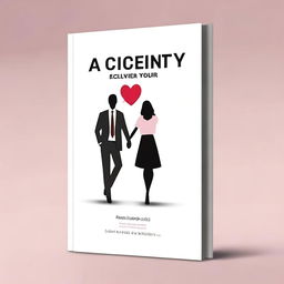 Create a book cover for a short novel titled 'Accidently Yours'