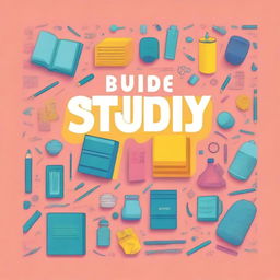 A colorful and engaging cover for a study guide