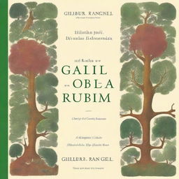 Crie uma capa para o livro 'Genealogia Rubim' de Gilber Rubim Rangel