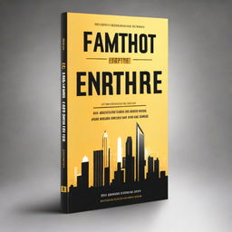 Create a compelling book cover for a book titled 'From Startup to Empire: Franchise Success and Leadership Stories