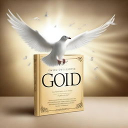 Create a book cover for a book titled 'GOD’S SPIRITUAL KNOWLEDGE WHICH SETS YOU FREE INDEED'