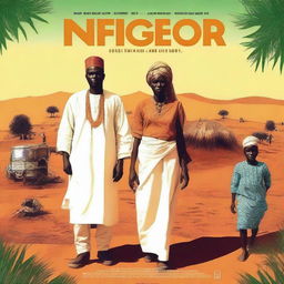 A movie poster for a film set in Niger