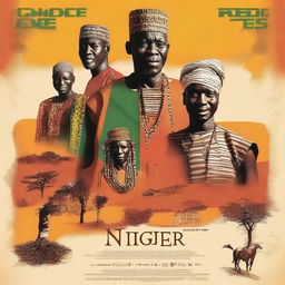 A movie poster for a film set in Niger