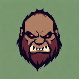 Design an icon for a large clan of chaotic obese orcs for a Dungeons and Dragons 5e game