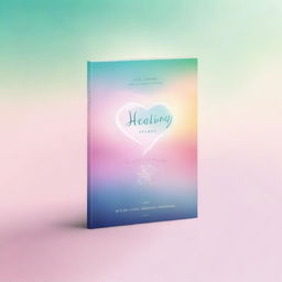 Create a book cover for a devotional book titled 'Healing Hearts'