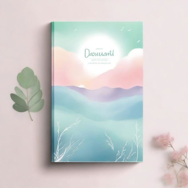 Design a book cover for a devotional book