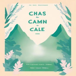 Create a book cover with the title 'Chaos to Calm' and subtitle 'Heal Your Past, Build New Habits, and Find Peace' by author Fai Abadi