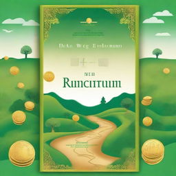 A book cover design titled 'Der weg zum Reichtum' (The path to wealth)