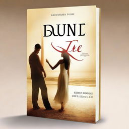 Create a captivating book cover for a romance novel titled 'Bound by Lies' by Debbie Cash